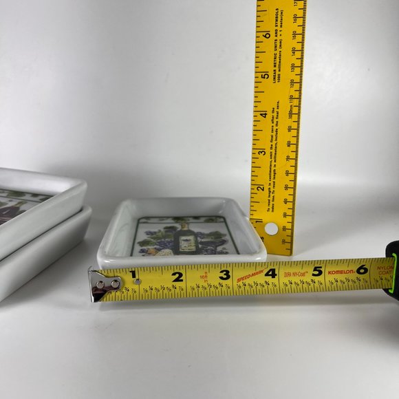 I Godinger Co Dipping Bowls Snack dish Wine Cheese Bread Motif Lot of 3 Gift - Picture 9 of 10